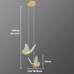 Lighting Modern  –  Panoch Acrylic Butterfly Chandelier Lamparas Colgantes Para Techo Lustres Quarto Room  Decor Pendant Lights Suspension Luminaire