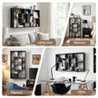 Artiss Floating Wall Shelves Bookshelf Black