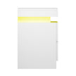 Artiss 2X Bedside Table LED 2 Drawers Lift-up Storage - COLEY White