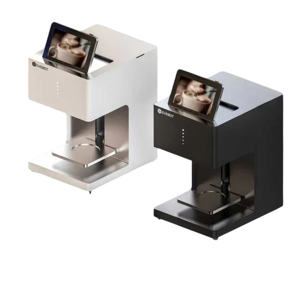 Evebot Coffee Drink Printer 3d Latte Art Coffee Printer Machine Automatic Beverages Food Selfie With WIFI Connection Printing