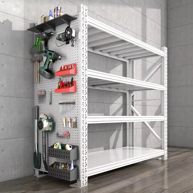 High-quality Shelf Systems Are Easy to Assemble Household Steel Warehouse Shelves and Storage Shelves Factory Wholesale Prices
