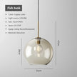 Lighting Modern  –  Modern Glass Pendant Light for Living Dining Room Corridor Kitchen Dining Table Bedroom Bedside Hanging Lamp Lighting Fixture