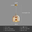 Lighting Modern  –  Glass Pendant Light light luxury pendant Lamp Deco Nordic Led Hanging Light Fixtures Bedroom Modern Luminaire Suspension lamp