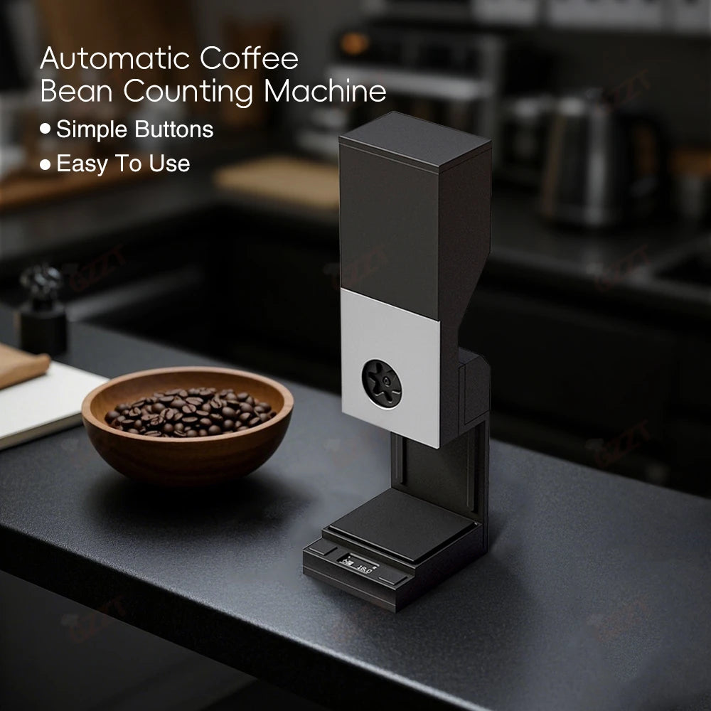 GZZT SDJ Automatic Coffee Bean Counting Machine Coffee Tool Dispenser for Single-Origin Coffee Beans Espresso Packing Machine
