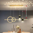 Lighting Modern  –  100cm Restaurant Pendant Light, Long Decorative Dining Table Light, Living Room Dining Room Modern LED Pendant Light Fixture