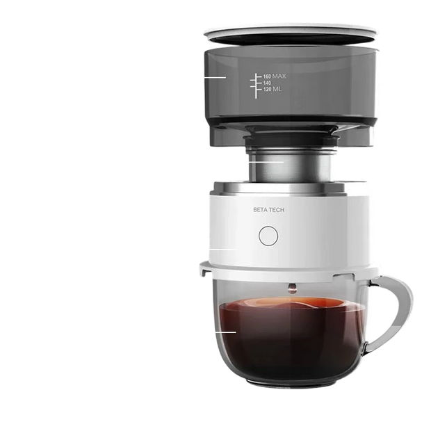 Mini Coffee Maker Hand-Pressed Coffee Machine Cafetera Coffee Grinder Automatic Hand Drip Coffee Americano Maker Coffeeware