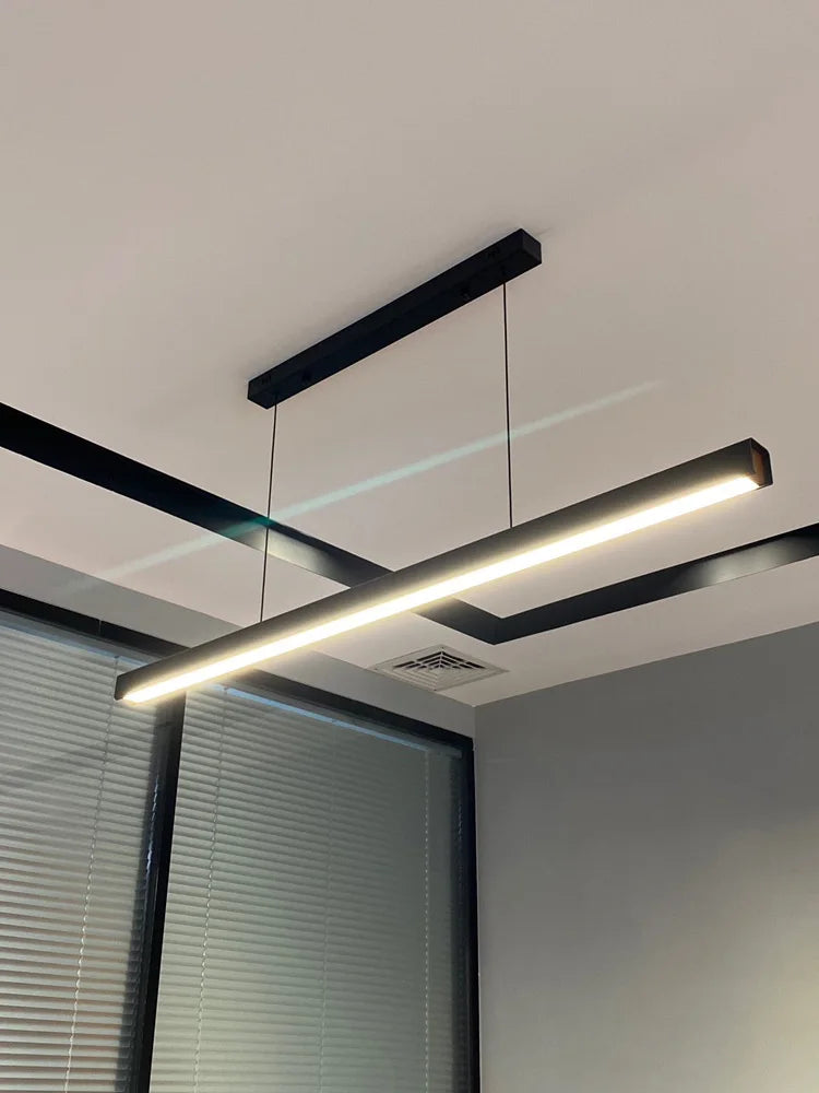 Lighting Modern  –  Dining room chandelier Nordic modern lamp dining table bar lamp restaurant lights kitchen lights office company led strip lamps