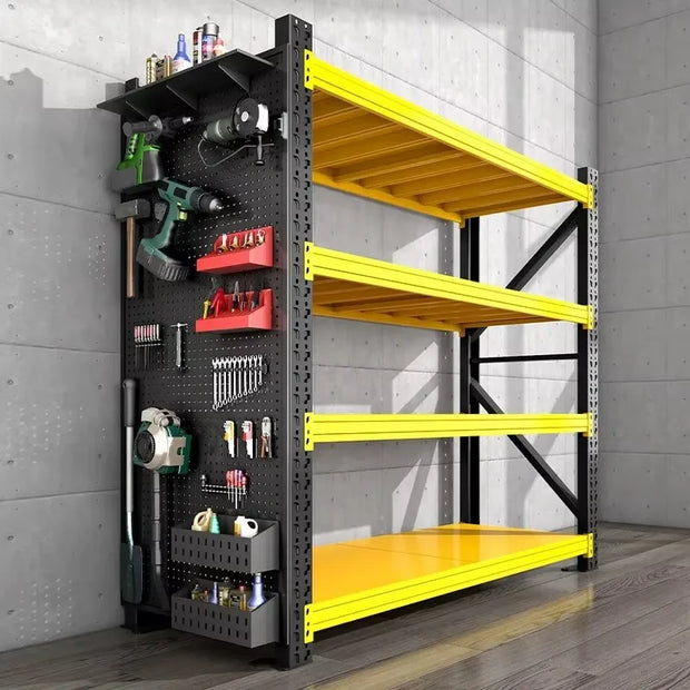 High-quality Shelf Systems Are Easy to Assemble Household Steel Warehouse Shelves and Storage Shelves Factory Wholesale Prices