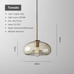 Lighting Modern  –  Modern Glass Pendant Light for Living Dining Room Corridor Kitchen Dining Table Bedroom Bedside Hanging Lamp Lighting Fixture