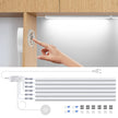 Lighting Modern  –  Motion Touch Sensor LED Lights Wireless Light Penetrable Wood Aluminum Bar Light Cabinet Wardrobe Lamp Backlight For Kitchen