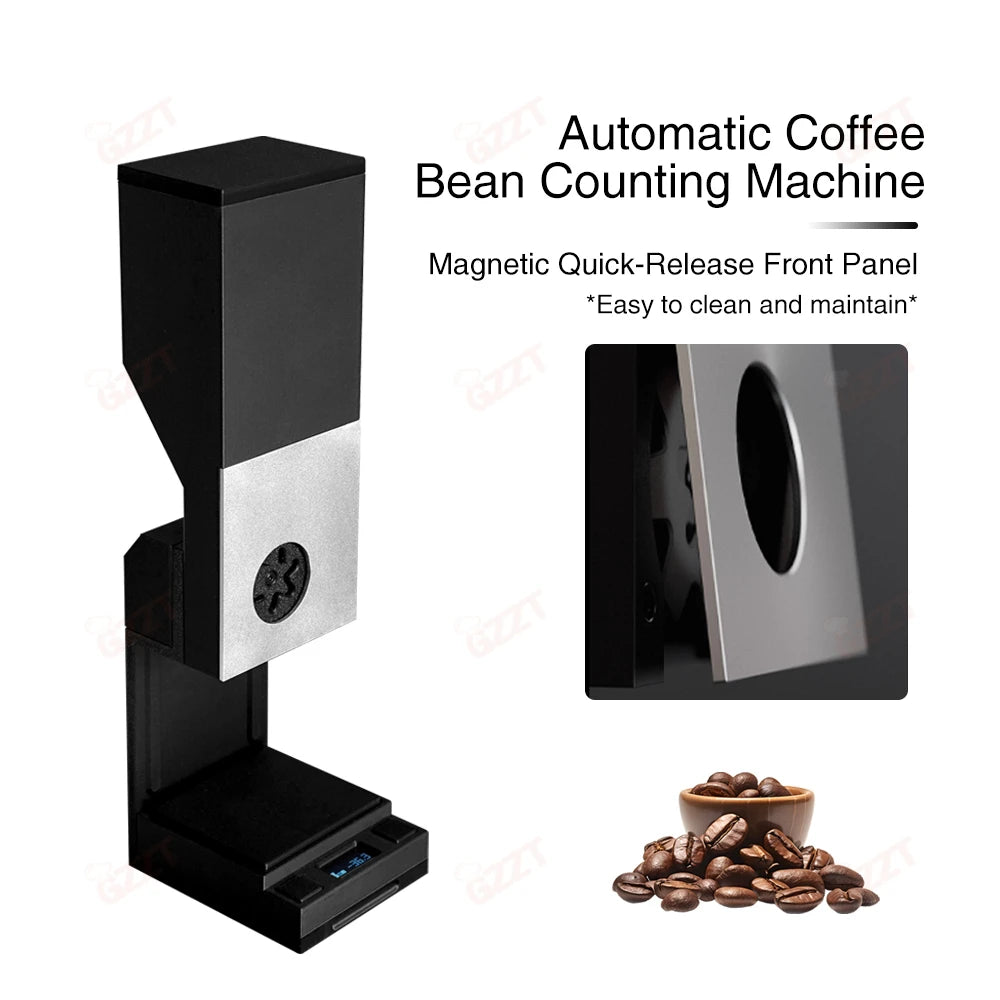 GZZT SDJ Automatic Coffee Bean Counting Machine Coffee Tool Dispenser for Single-Origin Coffee Beans Espresso Packing Machine