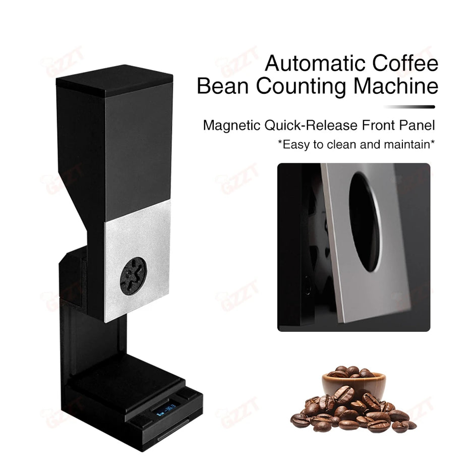 GZZT SDJ Automatic Coffee Bean Counting Machine Coffee Tool Dispenser for Single-Origin Coffee Beans Espresso Packing Machine