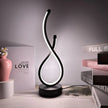 Lighting Modern  –  LED Table Lamp USB Bedroom Nightlight Creative Restaurant Coffee Shop Luminescent Decorative Table Lamp