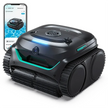 Robot Swimming Pool Cleaner Wireless C2V APP AI Vision Self-Learning Visual 80° Dual-layer Filtration 180mins Running Time 200㎡