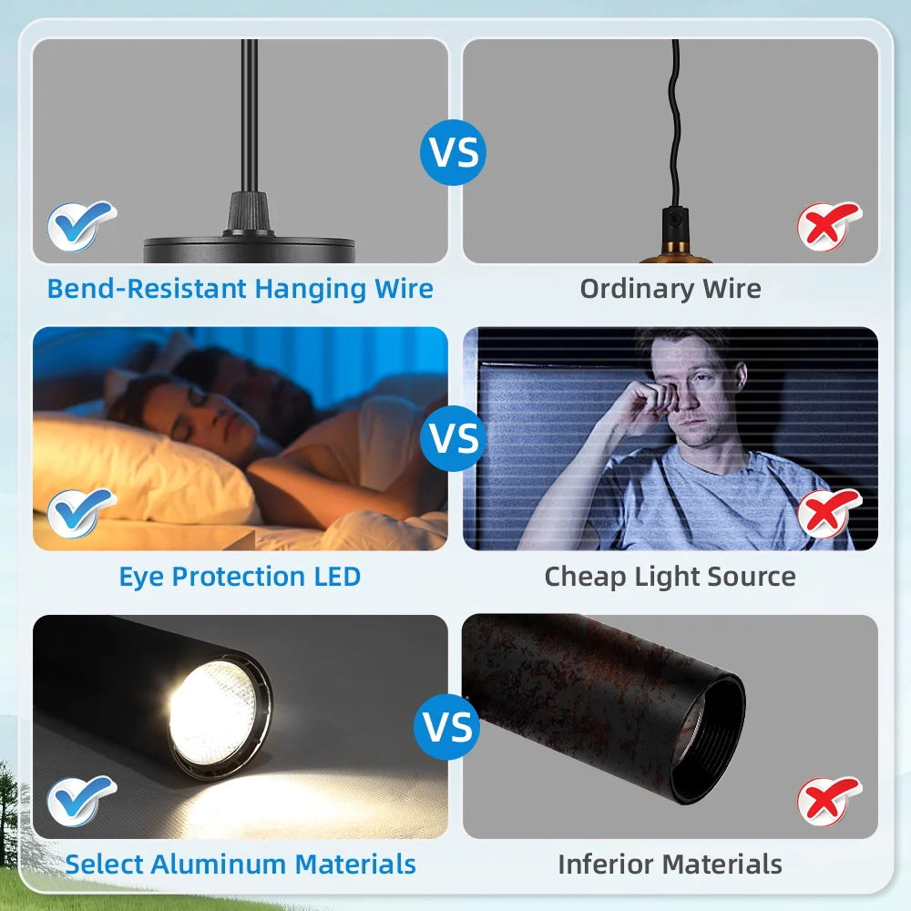 Lighting Modern  –  LED Track Pendant Light Hanging Decoration Ceiling Lighting Fixture Suitable for Living Rooms Dining Rooms Kitchen Pendant Light