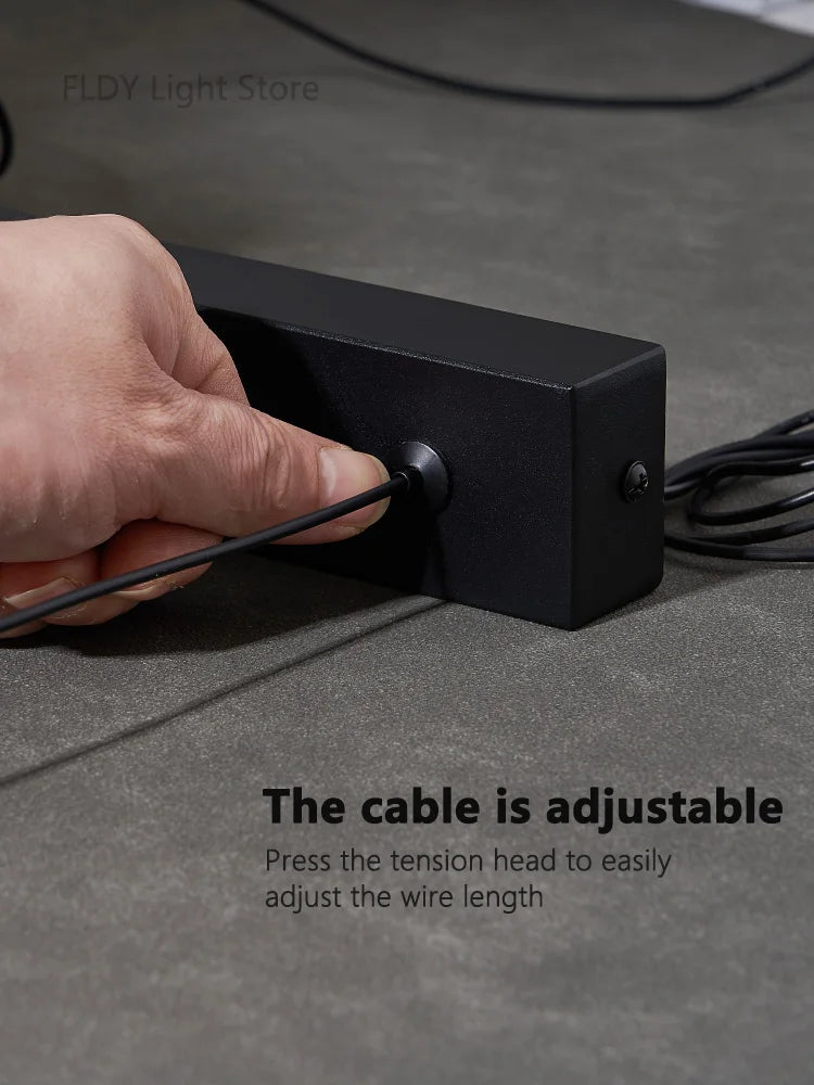 Lighting Modern  –  Dining room chandelier Nordic modern lamp dining table bar lamp restaurant lights kitchen lights office company led strip lamps