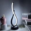 Lighting Modern  –  LED Table Lamp USB Bedroom Nightlight Creative Restaurant Coffee Shop Luminescent Decorative Table Lamp