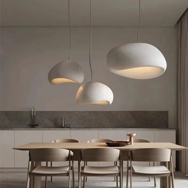 Lighting Modern  –  Modern LED Ceiling Chandelier Lights for Living Room Bedroom Dining Room Pendant Lights Nordic Wabi Sabi Home Decor Hanging Lamp