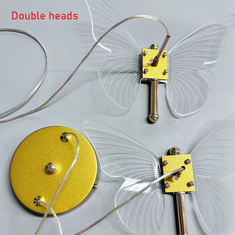 Lighting Modern  –  Panoch Acrylic Butterfly Chandelier Lamparas Colgantes Para Techo Lustres Quarto Room  Decor Pendant Lights Suspension Luminaire