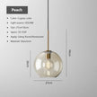 Lighting Modern  –  Modern Glass Pendant Light for Living Dining Room Corridor Kitchen Dining Table Bedroom Bedside Hanging Lamp Lighting Fixture