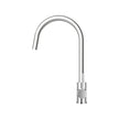 Cefito Kitchen Mixer Tap Mixer Round Sink Faucet Basin Laundry Chrome