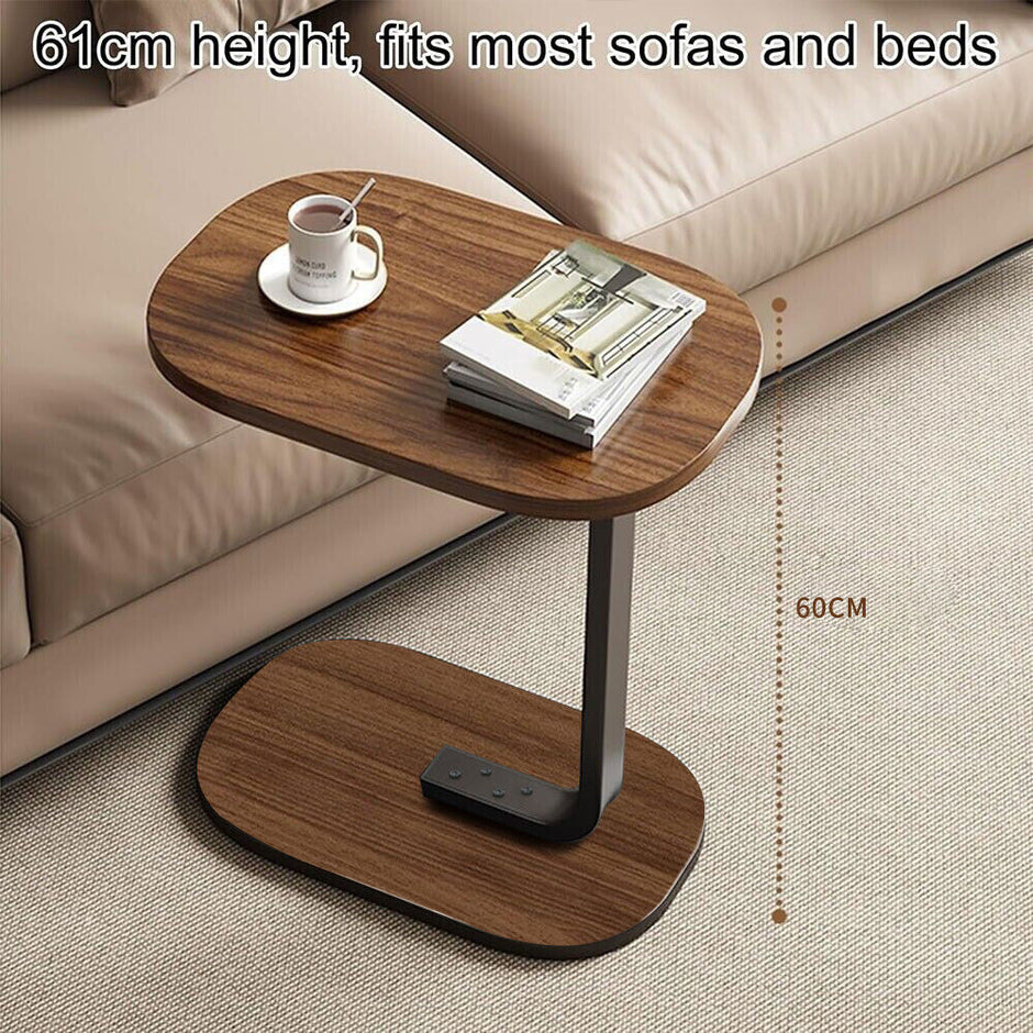 Modern Coffee Side End Table Desk Bedside Sofa Tea Tables Wooden Metal