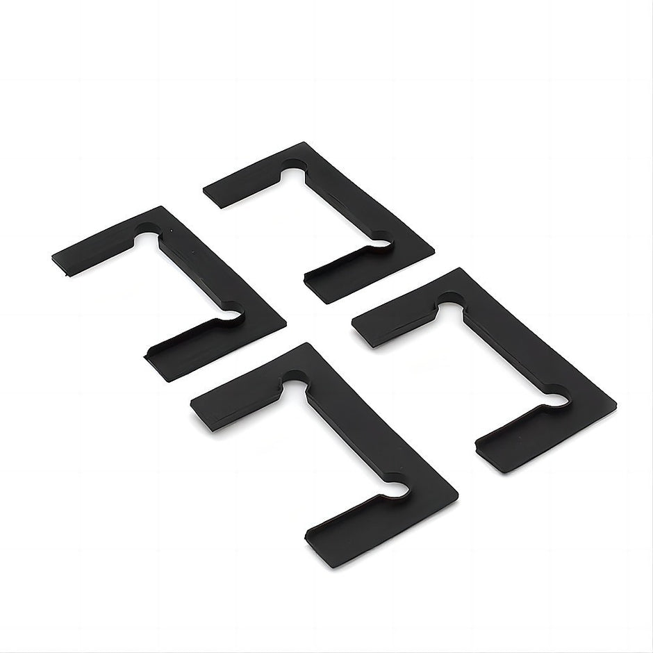 100x120cm Double Door Corner Shower Screen with Channels and SS Hinges - Gold