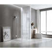 100x100cm Double Door Corner Shower with Gunmetal Brackets and SS Hinges, Round Handle