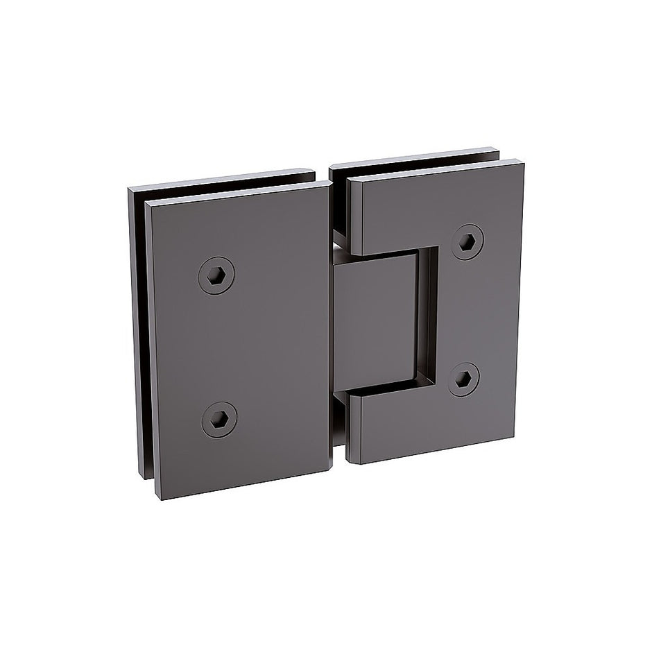 100x100cm Double Door Corner Shower with Gunmetal Brackets and SS Hinges, Round Handle